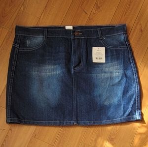 NEW Mini Denim Skirt (Adult Medium fit)